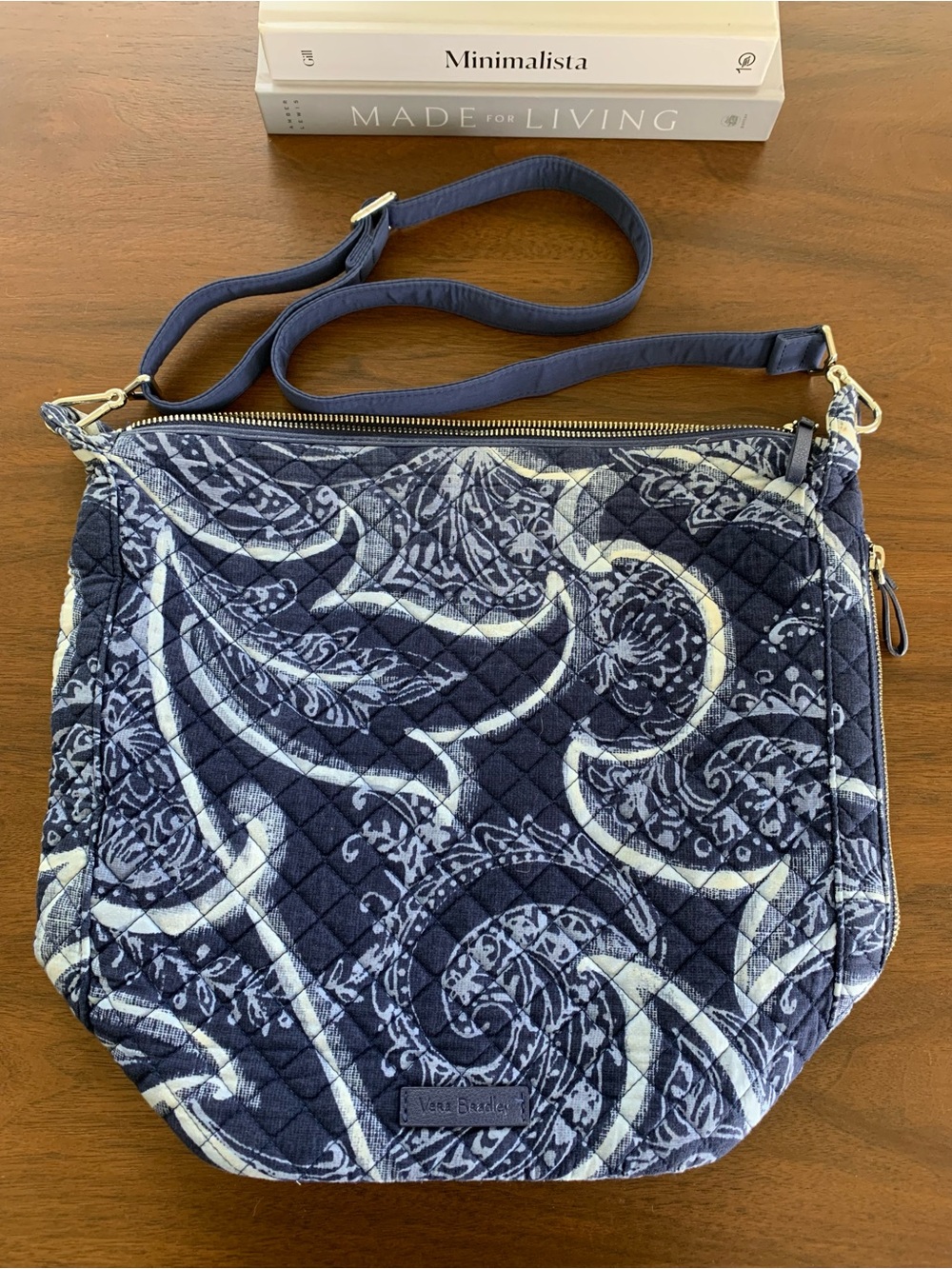 Vera Bradley Quilted Paisley Crossbody
